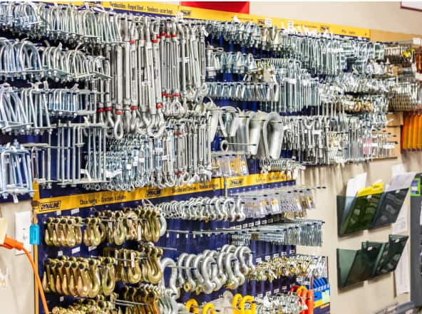 Image showing tools and supplies at Dennis Boltworx in Coaldale, Alberta