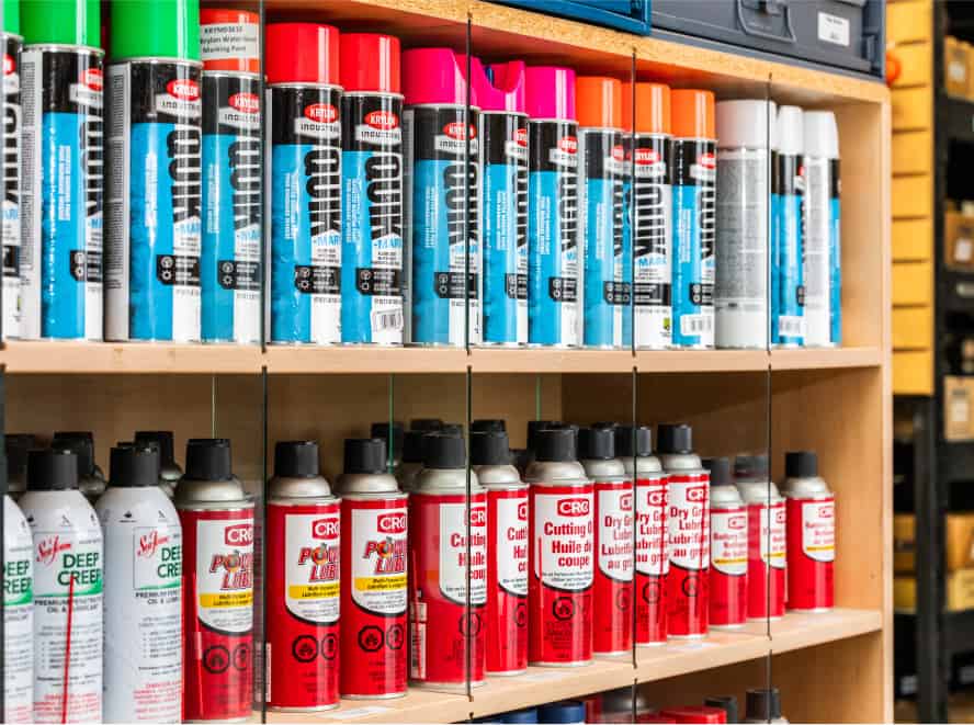 Image showing Paints and Lubricants at Dennis Boltworx in Coaldale.